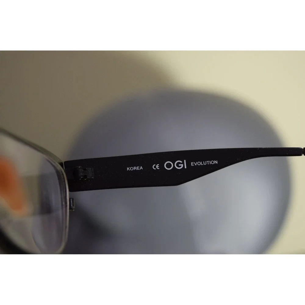 OGI EVOLUTION 4300 1589 SAPPHIRE GRANITE /BLACK EYEGLASSES 53-16-140mm Korea